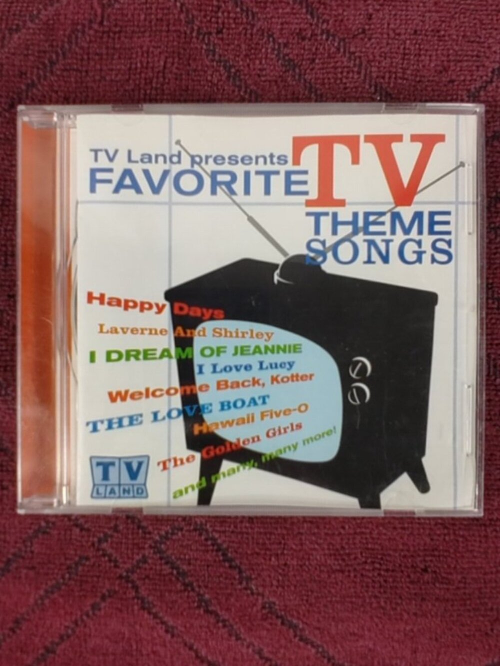 TV Land Presents Favorite TV Theme Songs - Released 2002 - CD - Used
